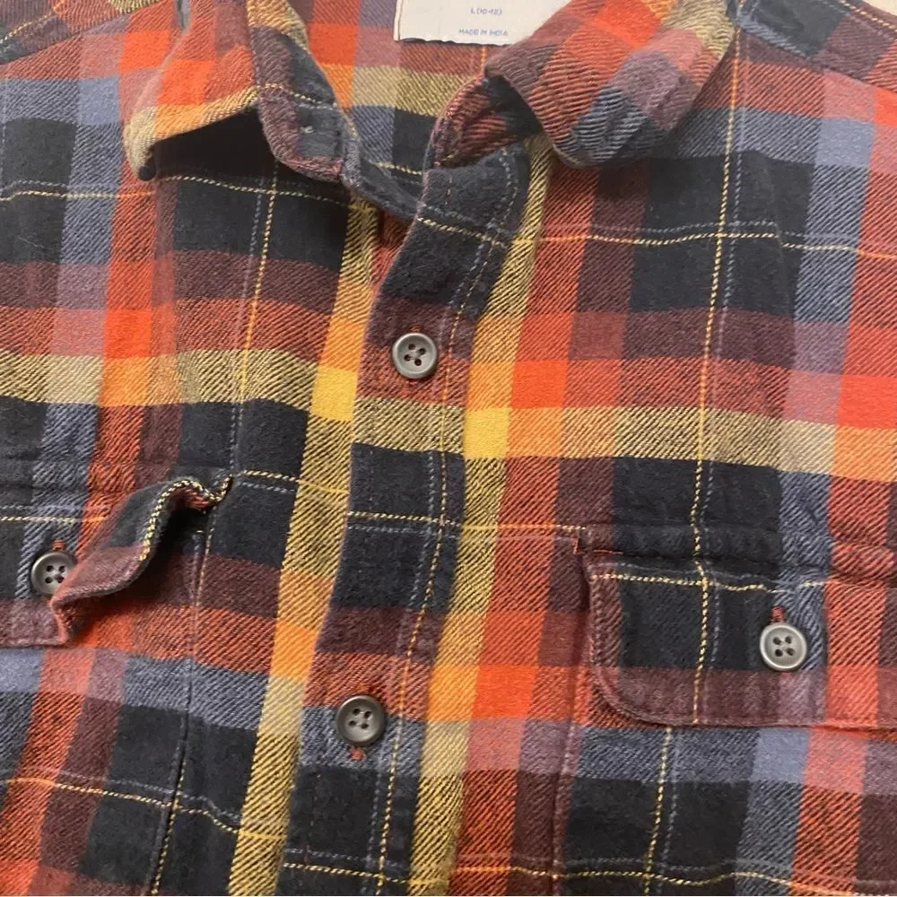 Old Navy plaid flannel